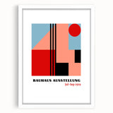 Bohemian Wall Art | Bauhaus Ausstellung Boho Decor Canvas | Eclectic Print