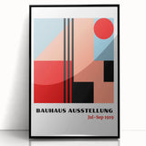 Bohemian Wall Art | Bauhaus Ausstellung Boho Decor Canvas | Eclectic Print