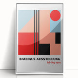 Bohemian Wall Art | Bauhaus Ausstellung Boho Decor Canvas | Eclectic Print