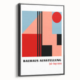 Bohemian Wall Art | Bauhaus Ausstellung Boho Decor Canvas | Eclectic Print