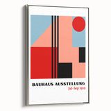 Bohemian Wall Art | Bauhaus Ausstellung Boho Decor Canvas | Eclectic Print