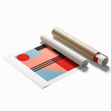 Bohemian Wall Art | Bauhaus Ausstellung Boho Decor Canvas | Eclectic Print