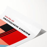 Bohemian Wall Art | Bauhaus Ausstellung Boho Decor Canvas | Eclectic Print