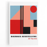 Bohemian Wall Art | Bauhaus Ausstellung Boho Decor Canvas | Eclectic Print