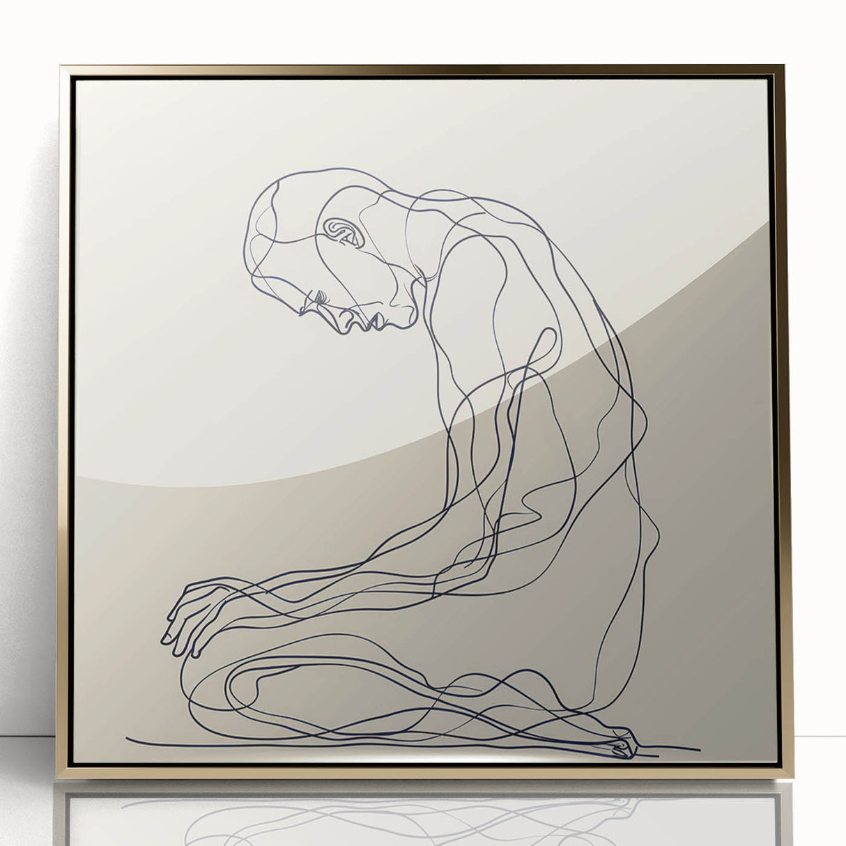 Bohemian Wall Art | Minimalist Boho Decor Canvas | Eclectic Art Print