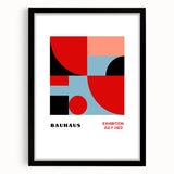 Bohemian Wall Art | Bauhaus Exhibition 1923 Boho Decor | Abstract Print
