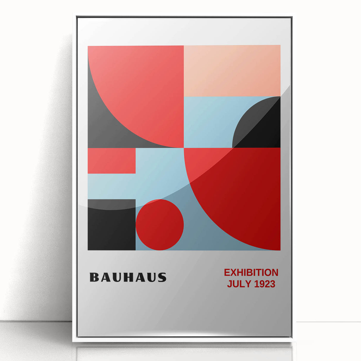 Bohemian Wall Art | Bauhaus Exhibition 1923 Boho Decor | Abstract Print