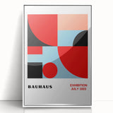 Bohemian Wall Art | Bauhaus Exhibition 1923 Boho Decor | Abstract Print