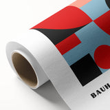 Bohemian Wall Art | Bauhaus Exhibition 1923 Boho Decor | Abstract Print