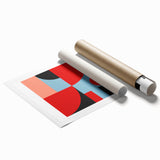 Bohemian Wall Art | Bauhaus Exhibition 1923 Boho Decor | Abstract Print