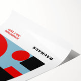 Bohemian Wall Art | Bauhaus Exhibition 1923 Boho Decor | Abstract Print