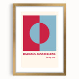 Bohemian Wall Art | Bauhaus Ausstellung 1919 Boho Decor | Eclectic Print
