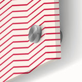 Bohemian Wall Art | Bauhaus Exhibition Berlin 1919 Boho Canvas | Zigzag Print