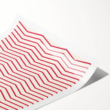 Bohemian Wall Art | Bauhaus Exhibition Berlin 1919 Boho Canvas | Zigzag Print