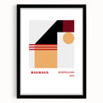 Bohemian Wall Art | Bauhaus Ausstellung 1923 Boho Canvas | Abstract Print
