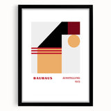 Bohemian Wall Art | Bauhaus Ausstellung 1923 Boho Canvas | Abstract Print