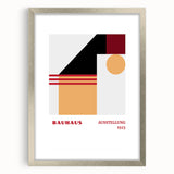 Bohemian Wall Art | Bauhaus Ausstellung 1923 Boho Canvas | Abstract Print