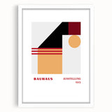 Bohemian Wall Art | Bauhaus Ausstellung 1923 Boho Canvas | Abstract Print