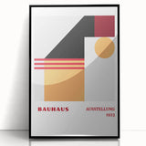 Bohemian Wall Art | Bauhaus Ausstellung 1923 Boho Canvas | Abstract Print