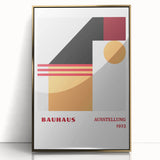 Bohemian Wall Art | Bauhaus Ausstellung 1923 Boho Canvas | Abstract Print