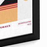 Bohemian Wall Art | Bauhaus Ausstellung 1923 Boho Canvas | Abstract Print
