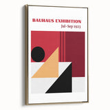 Bohemian Wall Art | Bauhaus Exhibition 1923 Boho Decor | Abstract Canvas