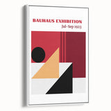 Bohemian Wall Art | Bauhaus Exhibition 1923 Boho Decor | Abstract Canvas