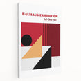 Bohemian Wall Art | Bauhaus Ausstellung 1923 Boho Canvas | Abstract Print