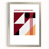 Bohemian Wall Art | Bauhaus Ausstellung Boho Canvas | Abstract Decor