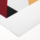 Bohemian Wall Art | Bauhaus Ausstellung Boho Canvas | Abstract Decor