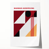 Bohemian Wall Art | Bauhaus Ausstellung Boho Canvas | Abstract Decor