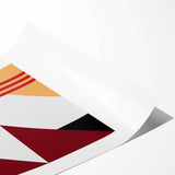 Bohemian Wall Art | Bauhaus Ausstellung Boho Canvas | Abstract Decor