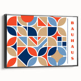 Bohemian Wall Art | Colorful Eclectic Geometric Boho Canvas Print