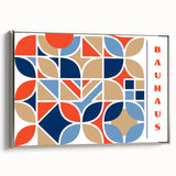 Bohemian Wall Art | Colorful Eclectic Geometric Boho Canvas Print