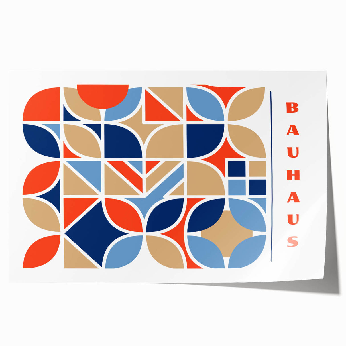 Bohemian Wall Art | Colorful Eclectic Geometric Boho Canvas Print