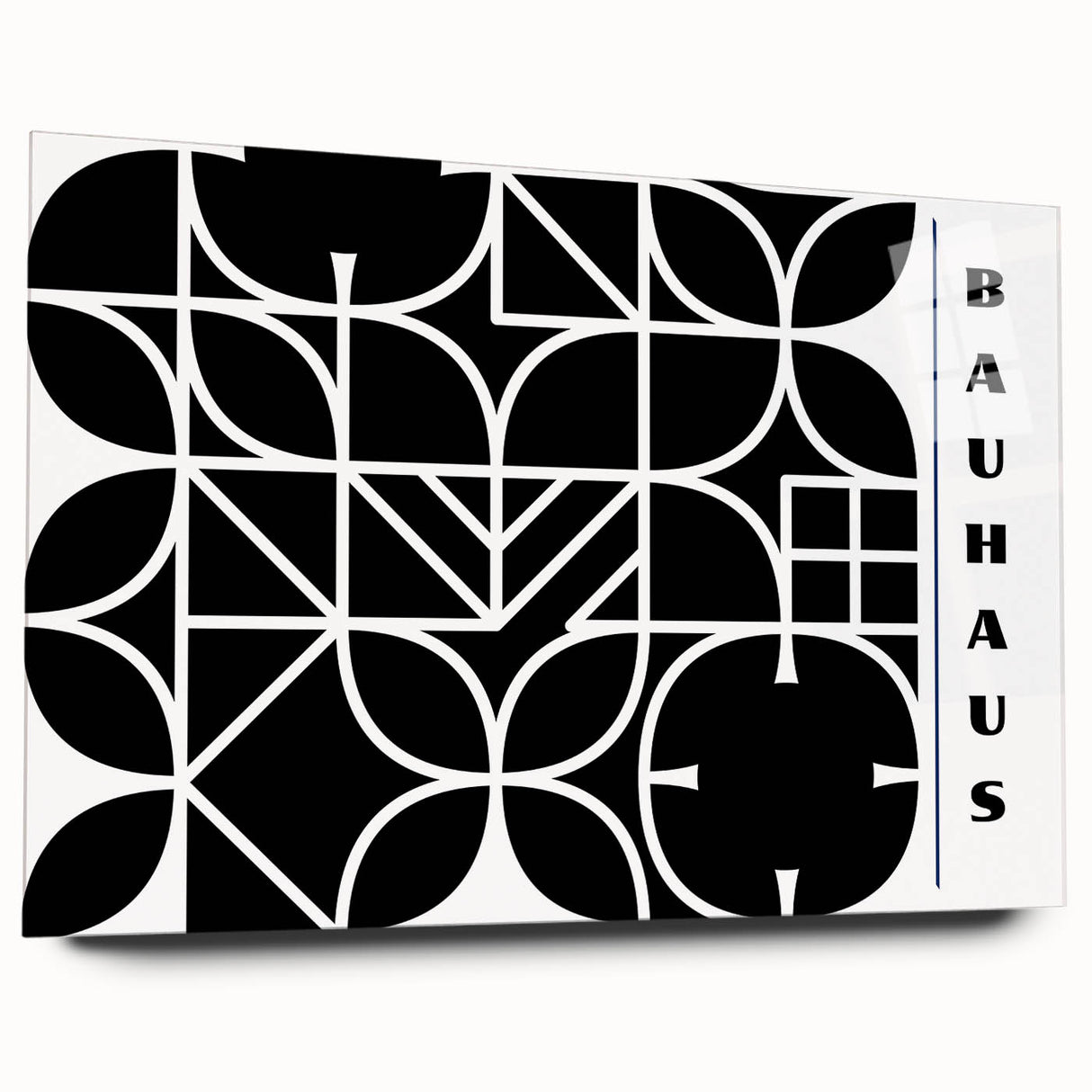 Bohemian Wall Art | Modern Monochrome Geometric Boho Canvas Print