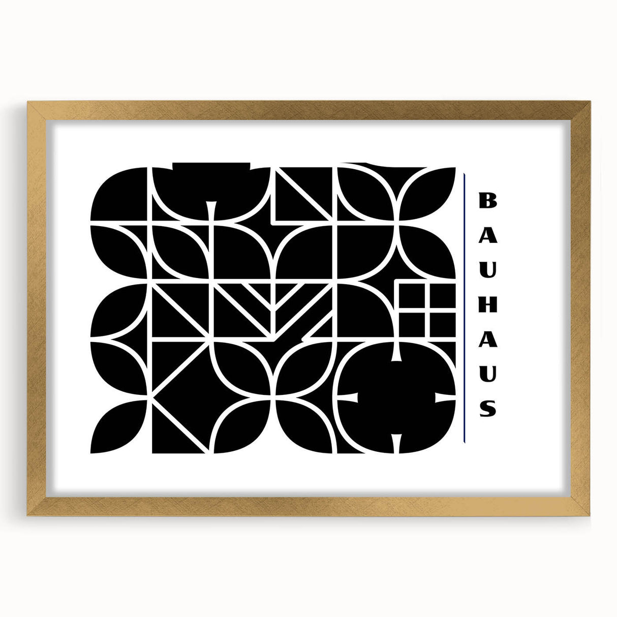 Bohemian Wall Art | Modern Monochrome Geometric Boho Canvas Print