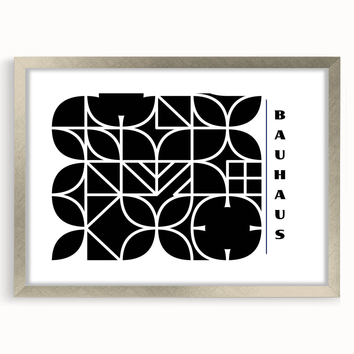 Bohemian Wall Art | Modern Monochrome Geometric Boho Canvas Print