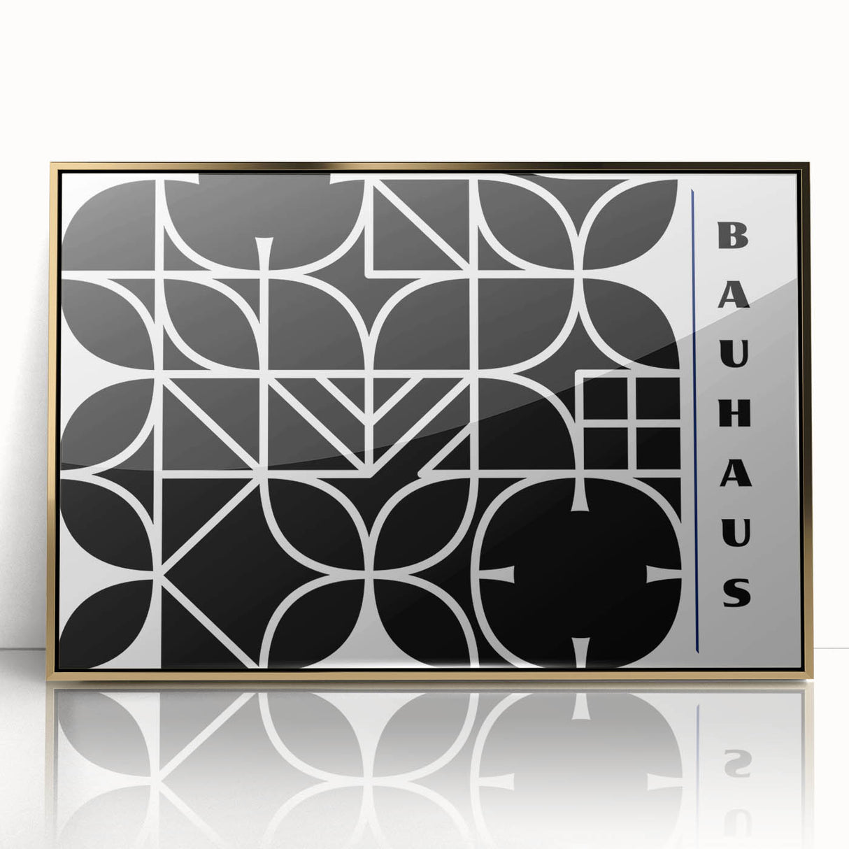 Bohemian Wall Art | Modern Monochrome Geometric Boho Canvas Print