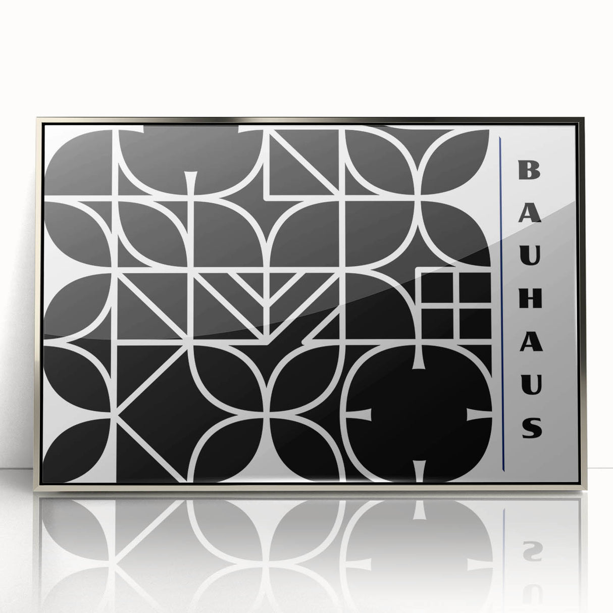 Bohemian Wall Art | Modern Monochrome Geometric Boho Canvas Print