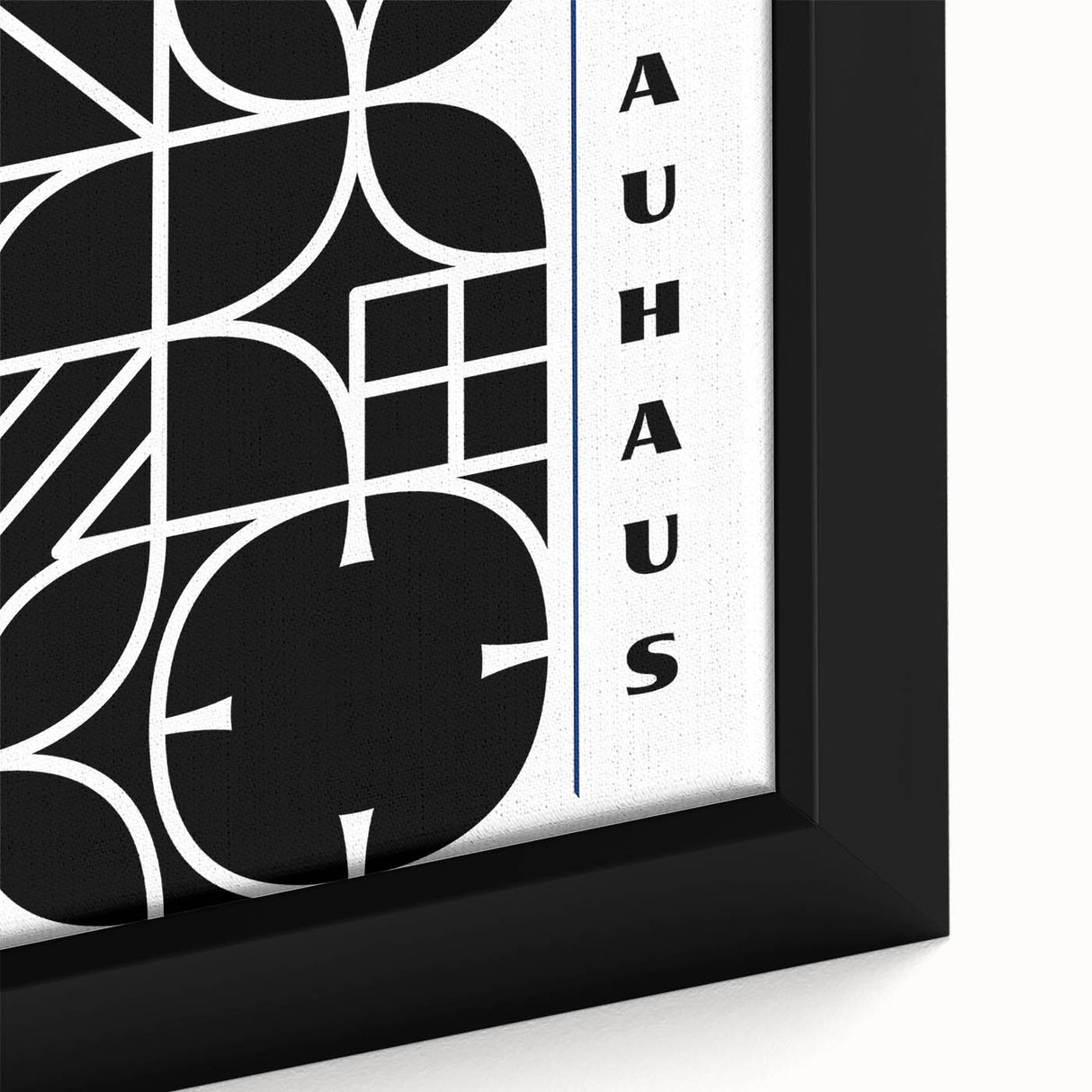 Bohemian Wall Art | Modern Monochrome Geometric Boho Canvas Print