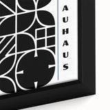 Bohemian Wall Art | Modern Monochrome Geometric Boho Canvas Print