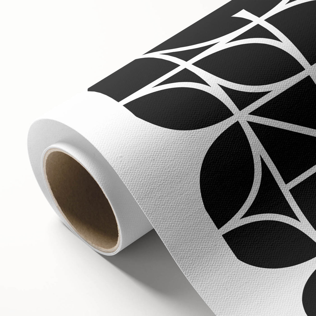 Bohemian Wall Art | Modern Monochrome Geometric Boho Canvas Print