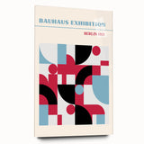 Bohemian Wall Art | Bauhaus Exhibition Berlin 1919 Boho Canvas | Abstract Print