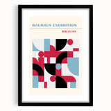 Bohemian Wall Art | Bauhaus Exhibition Berlin 1919 Boho Canvas | Abstract Print
