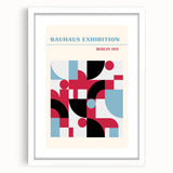 Bohemian Wall Art | Bauhaus Exhibition Berlin 1919 Boho Canvas | Abstract Print