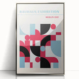 Bohemian Wall Art | Bauhaus Exhibition Berlin 1919 Boho Canvas | Abstract Print