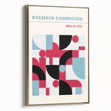 Bohemian Wall Art | Bauhaus Exhibition Berlin 1919 Boho Canvas | Abstract Print