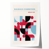 Bohemian Wall Art | Bauhaus Exhibition Berlin 1919 Boho Canvas | Abstract Print