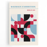 Bohemian Wall Art | Bauhaus Exhibition Berlin 1919 Boho Canvas | Abstract Print